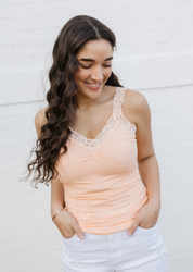 Lace Corset Cami (DW)