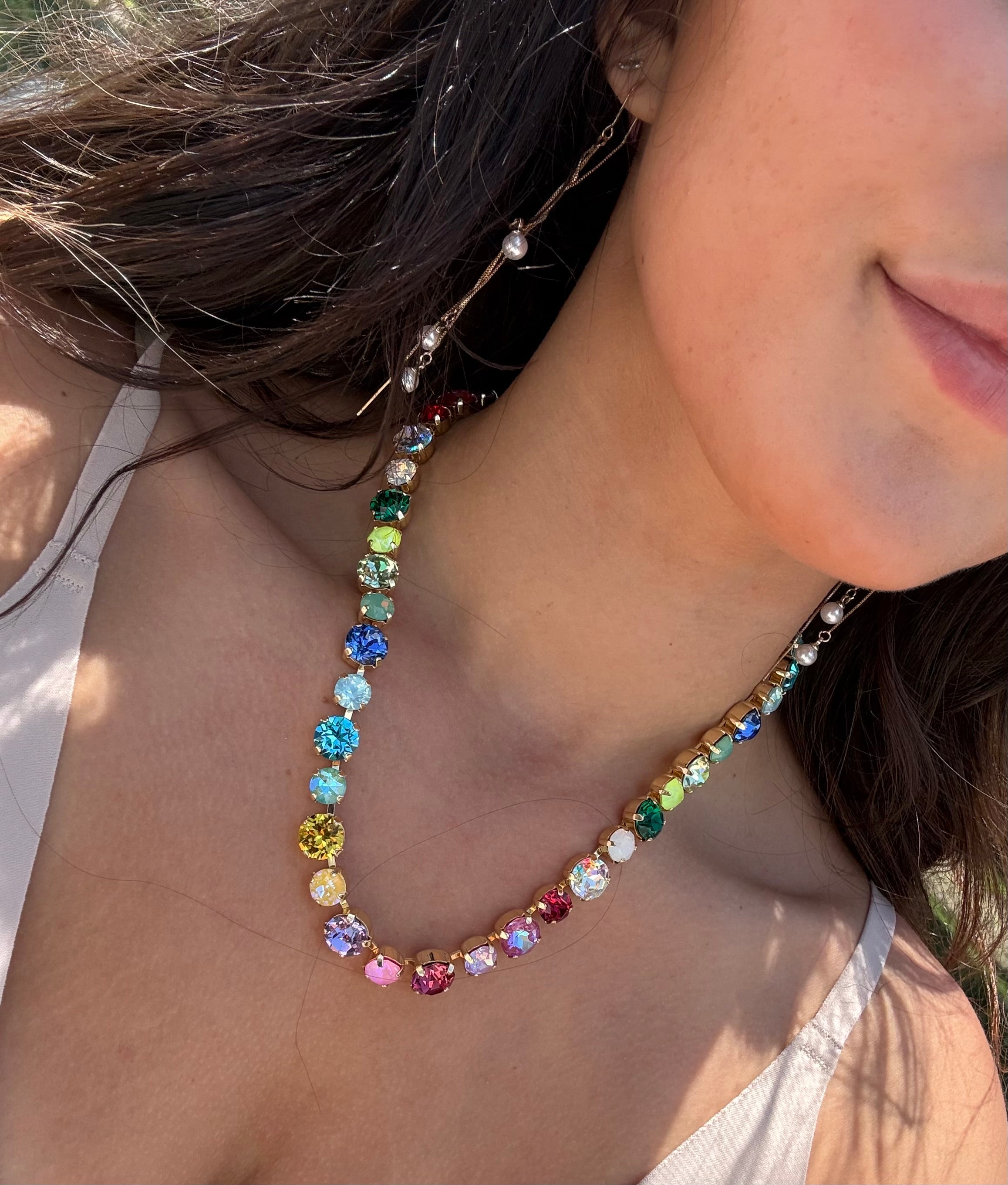 Diva Crystal Ultra Bling Necklace
