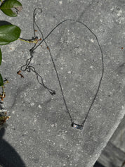 Layers Diva Crystal Pendant Necklace