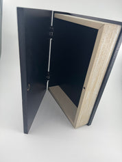 Hinged Wooden Spell Books Decor