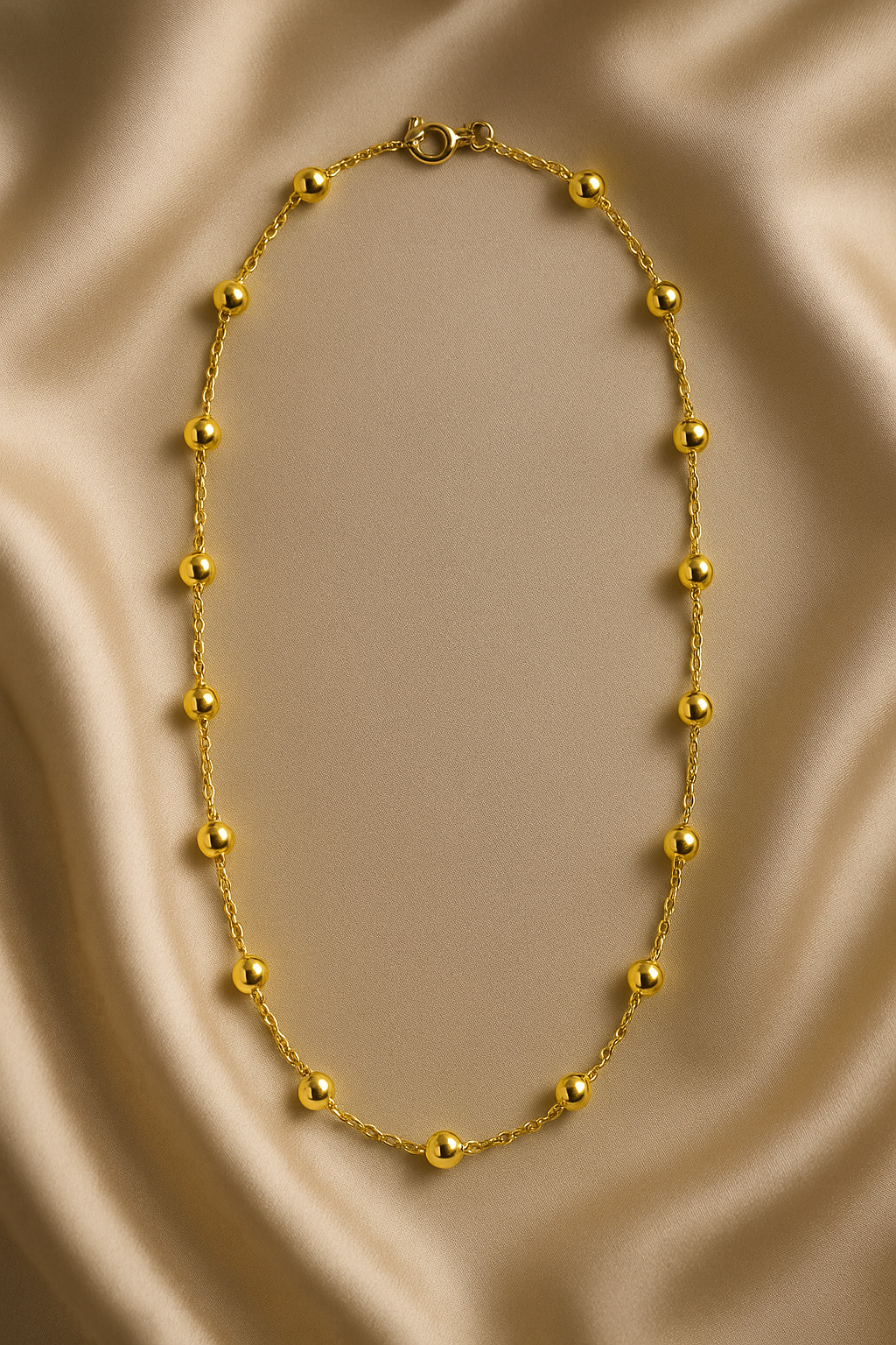 Bella Neane Gold Studded Necklace