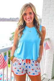 Patriotic Popsicles Everyday Shorts