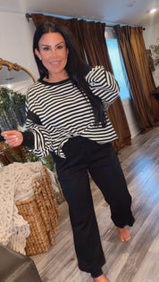 Heaven Soft Black Raemode Luxe Joggers