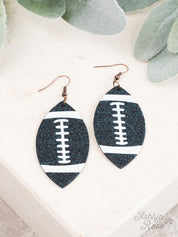 Game Day Darling Football Earrings