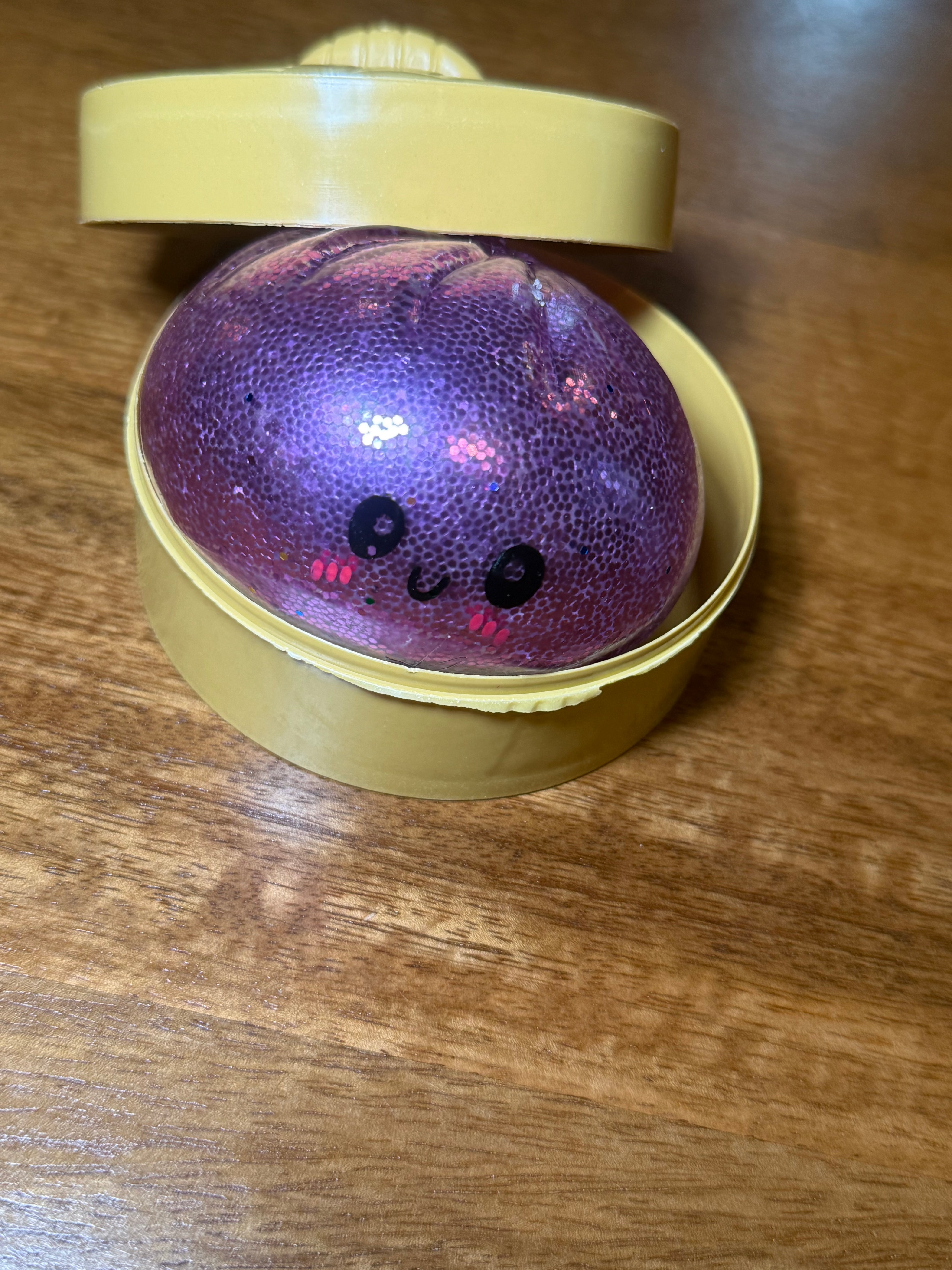 Purple Glitter Dumpling
