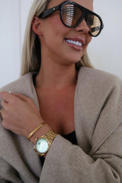 THICK HERRINGBONE BRACELET