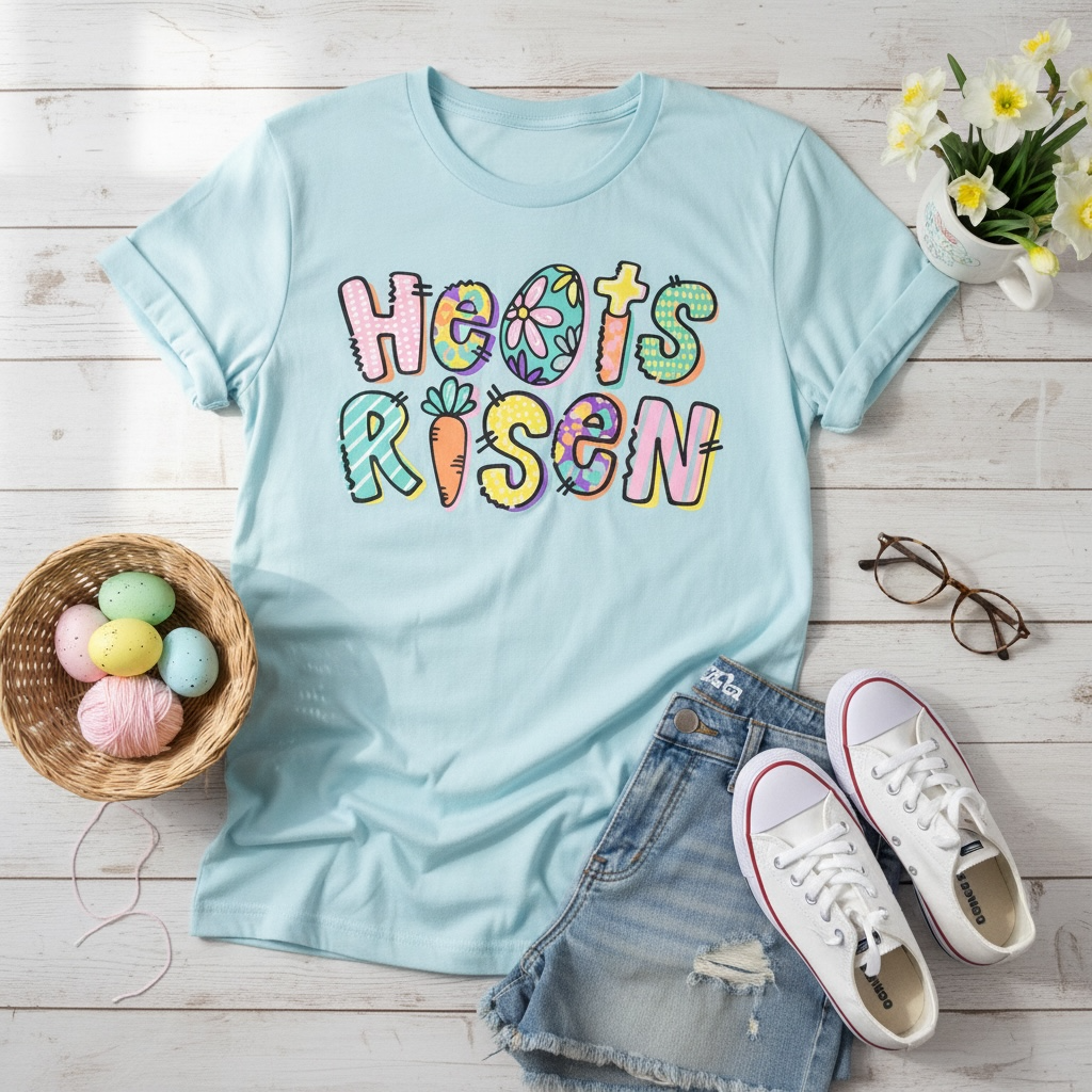 He Is Risen Graphic Top