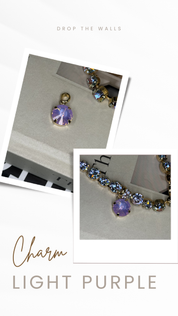 Diva Crystal Pendant 14mm Charm