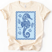 Ocean Dream Seahorse Graphic Tshirt
