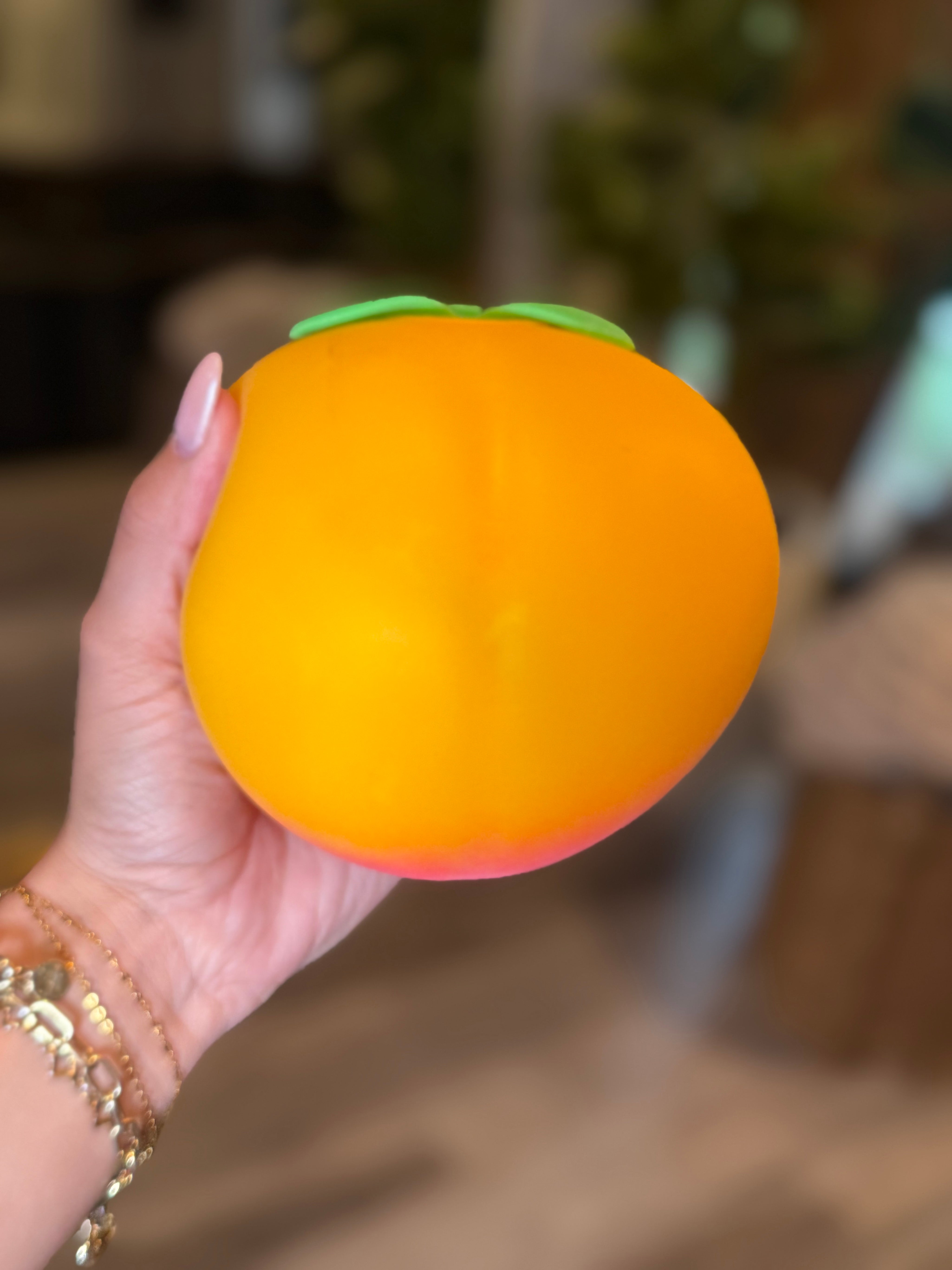 Large Peach Squishy
