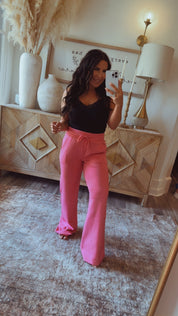 Rae Mode PInk  Scuba Modal Joggers