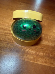 Green Glitter Dumpling