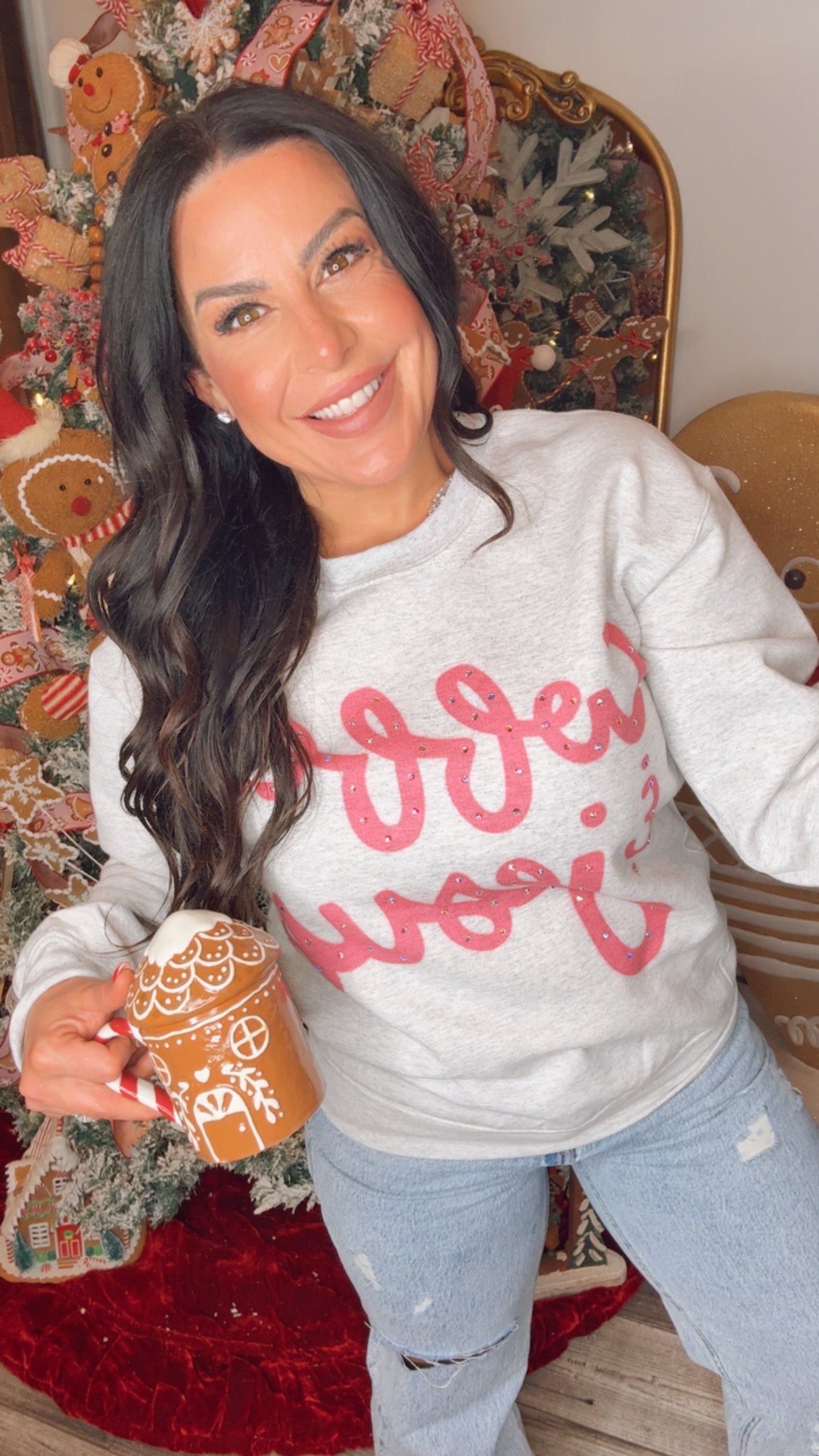 Coffee And Jesus Crystalized Crewneck