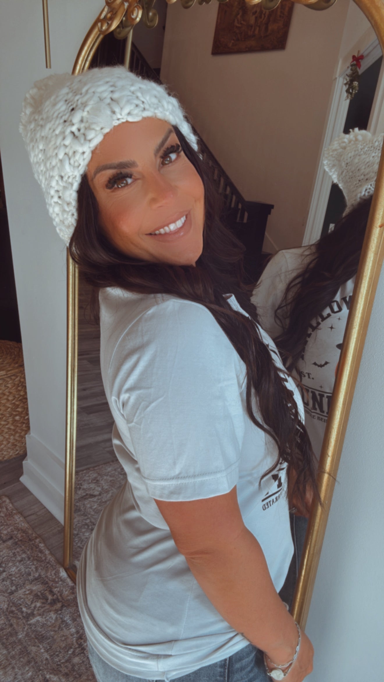 Halloween Town University Graphic Top