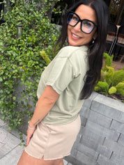 Sage Vintage Vneck Top