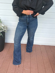 Judy Blue High Waist Alex Boot Cut Dark Wash Jeans