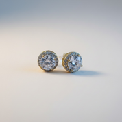 Bella Neane Stunning Round Stud Earrings