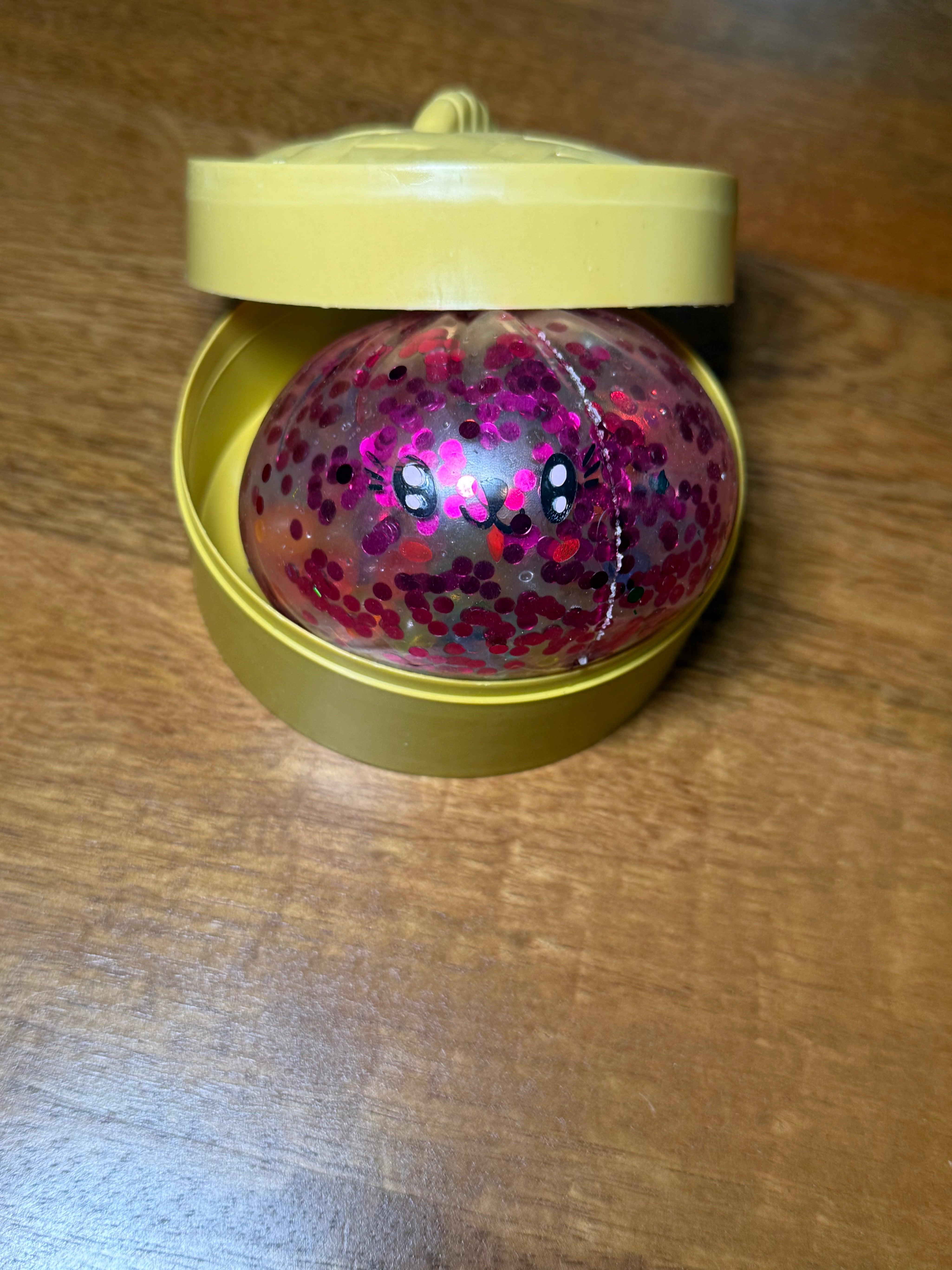 Pink Glitter Dumpling