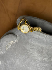 Gold Link Elegant Watch