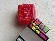Red And White Swirl Nee Doh Ice Cube