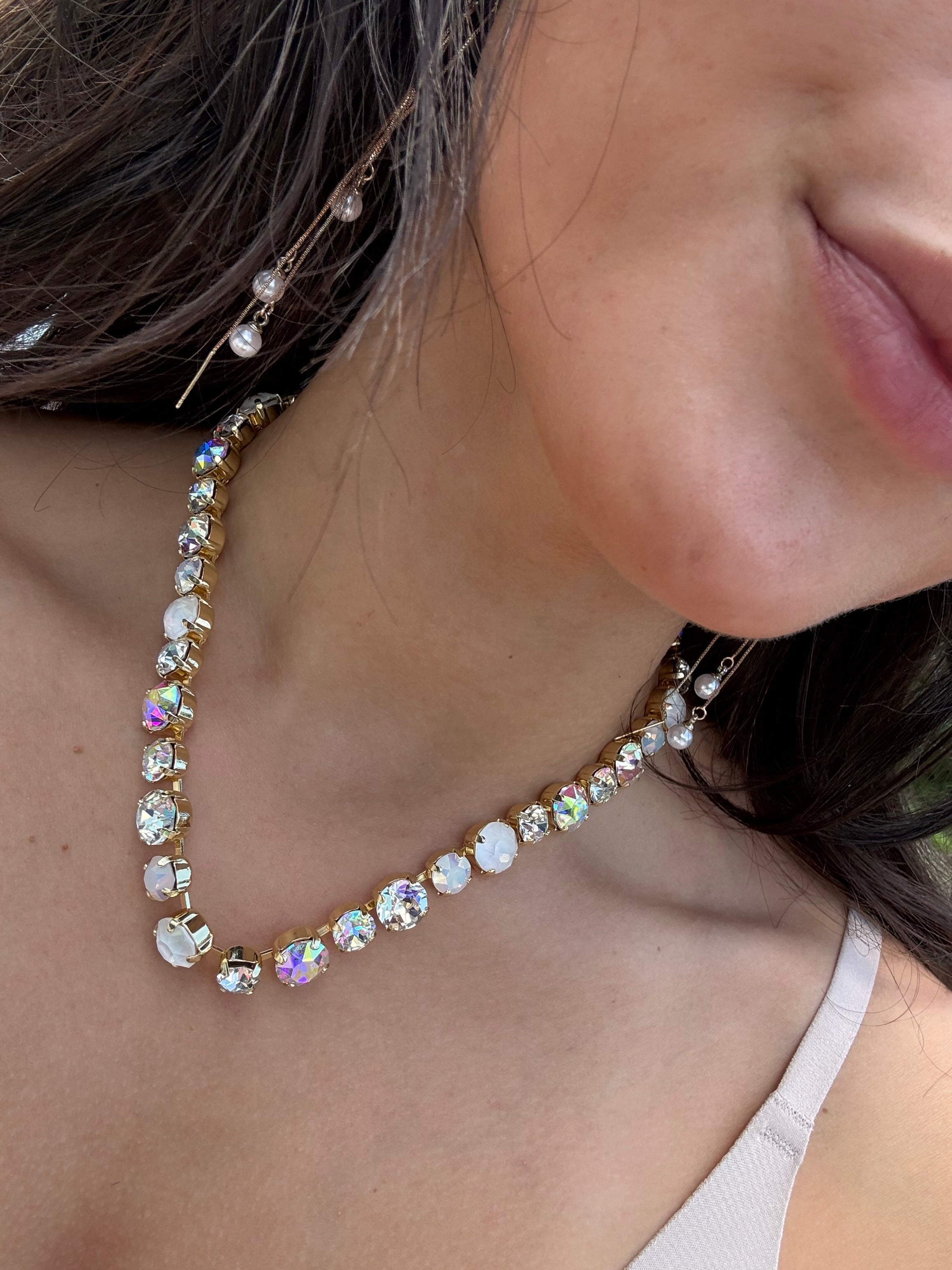 Diva Crystal Ultra Bling Necklace
