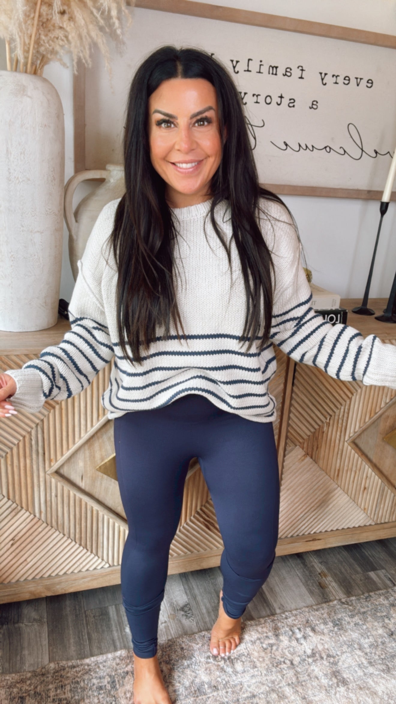 Navy Ultra Snatched Compression Leggings-DEAL OF THE DAY !!