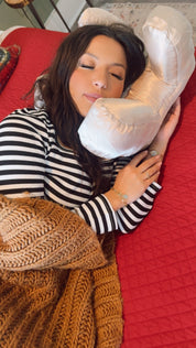 Nude Satin Anti Wrinkle Pillow