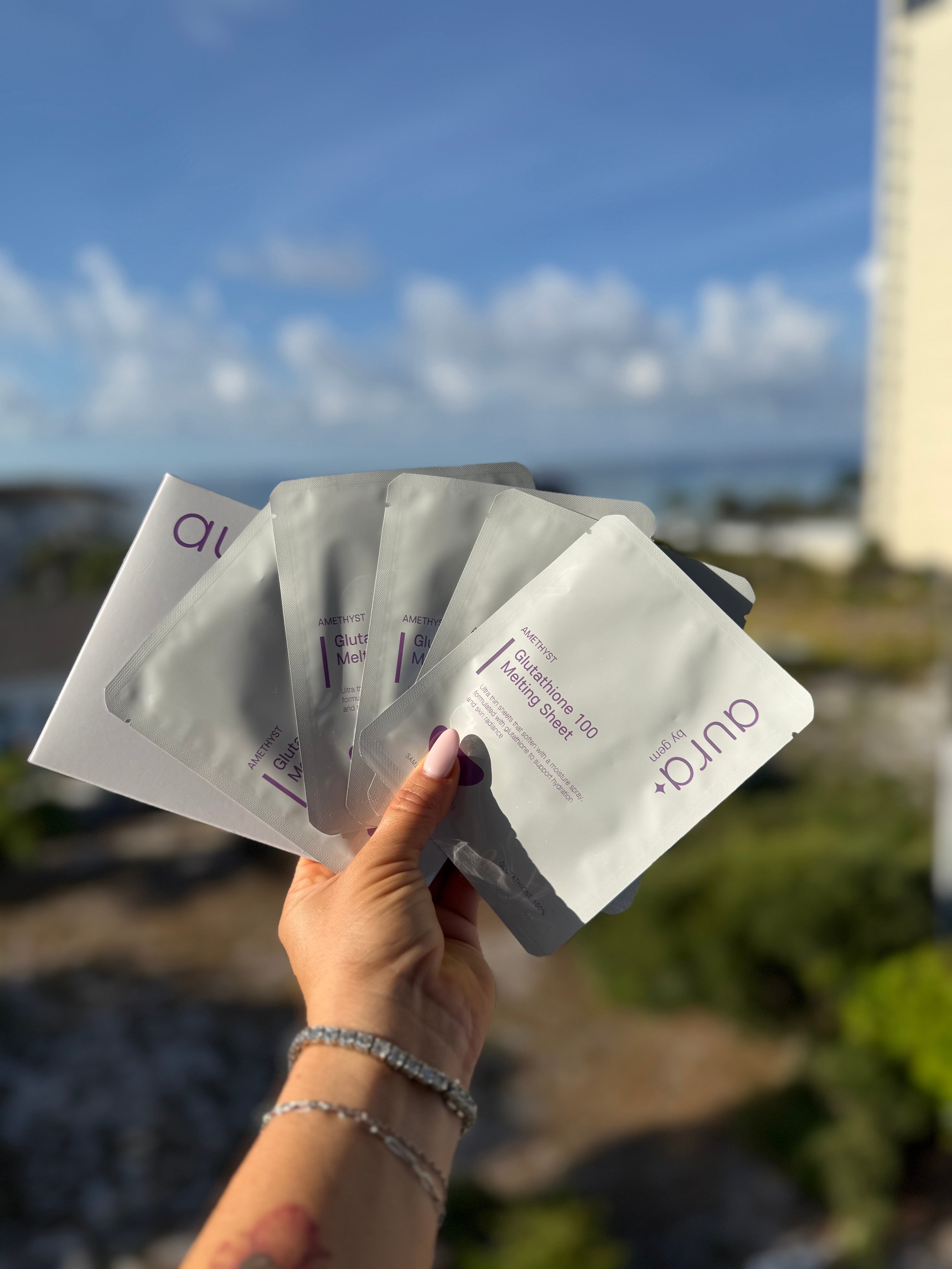 Aura Glutathione 100 Melting Sheet