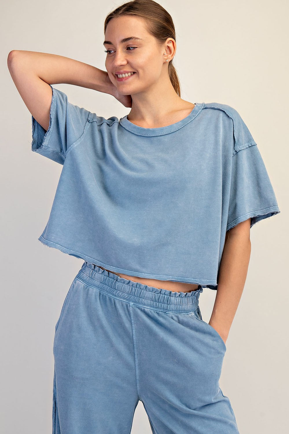 Terry Butter Soft Luxe Top  Rae Mode 30a
