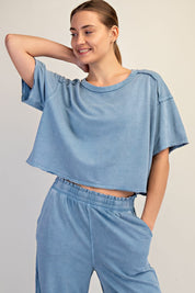 Terry Butter Soft Luxe Top  Rae Mode 30a
