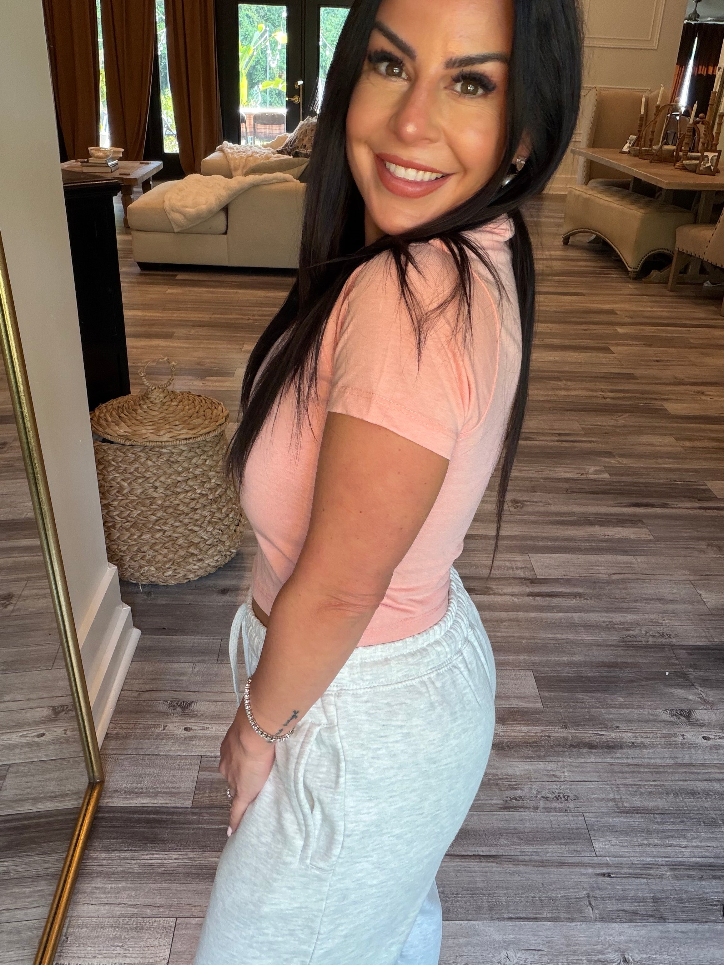 Light Pink Everyday Top