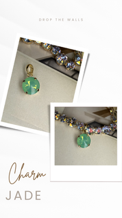 Diva Crystal Pendant 14mm Charm