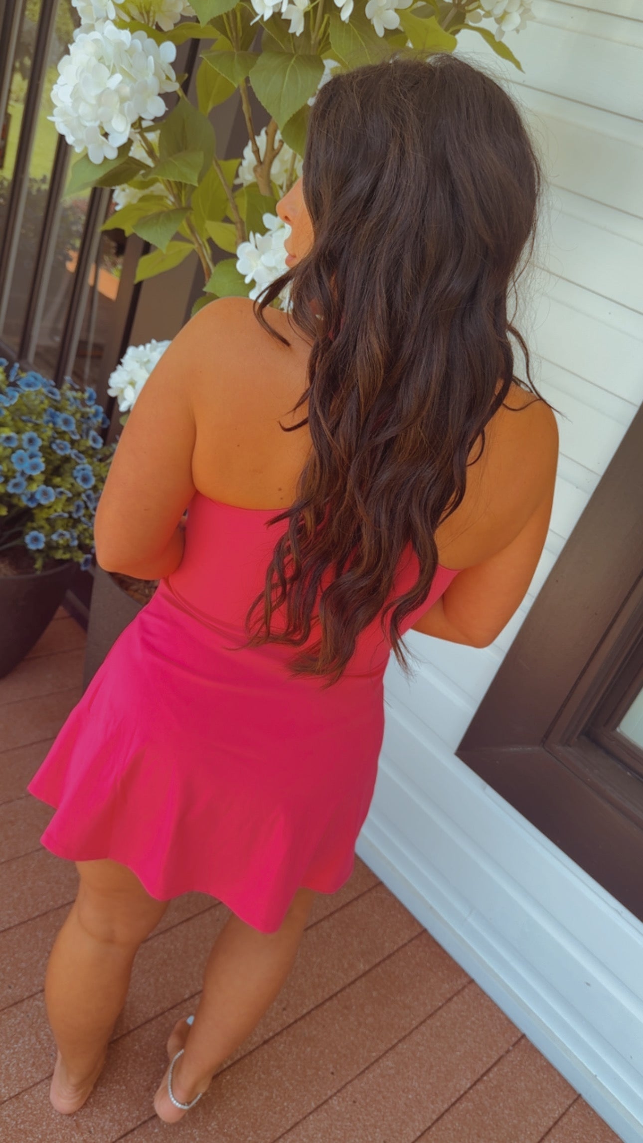 Heaven SOFT  Pink Sleeveless Athletic Zip UP Skort Dress