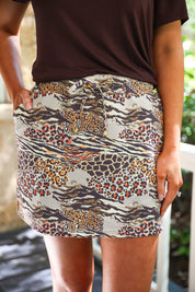 Wild Instincts Skort
