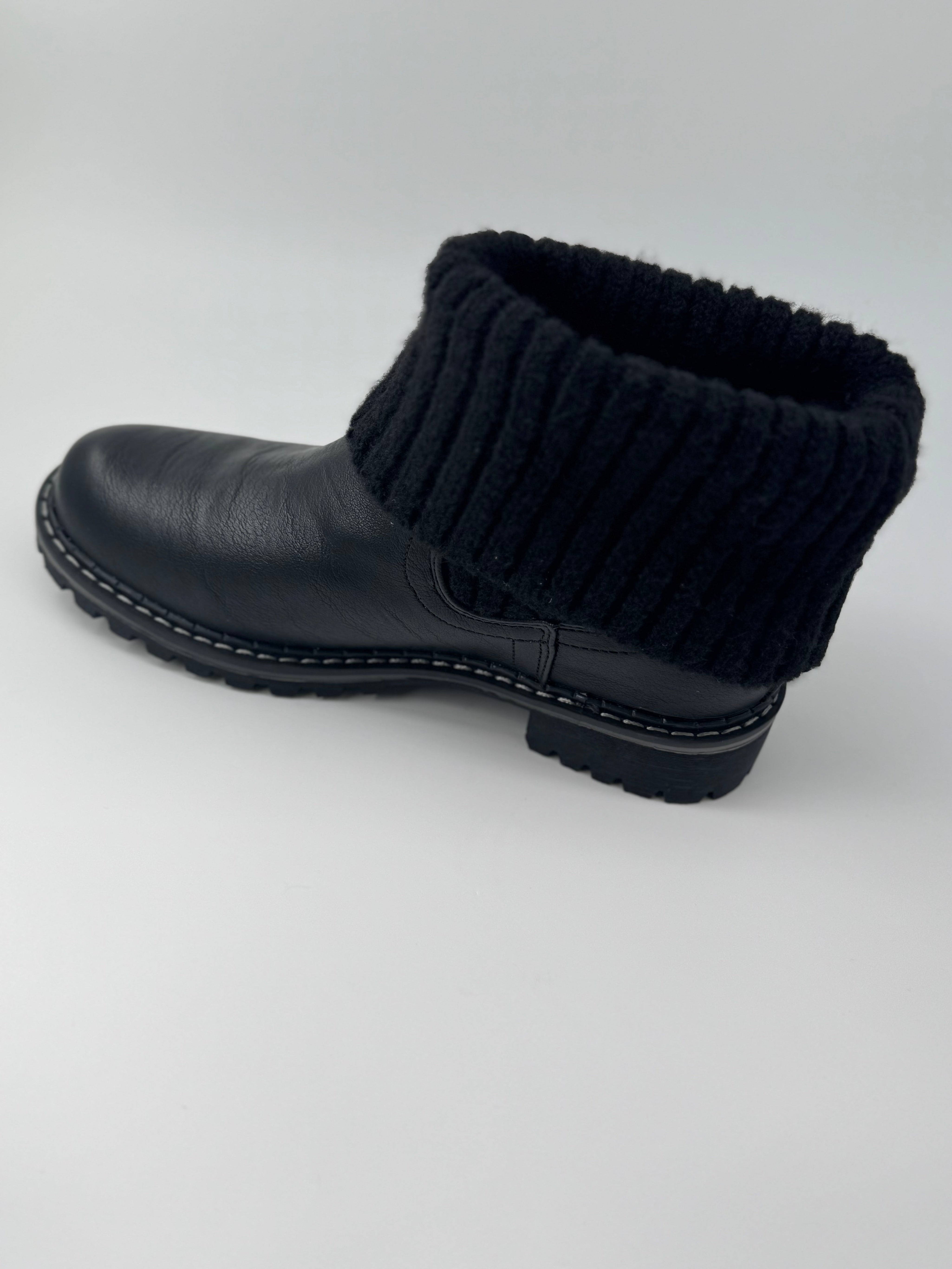 Black Corky Ankle Boot