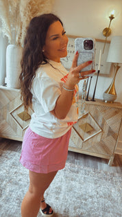 Ultra Soft Silky Cross Waist Flutter Shorts