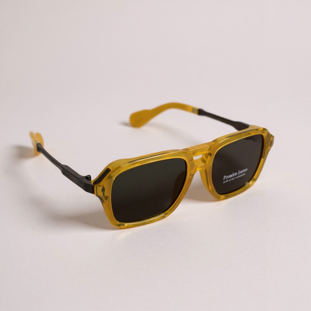 Chic Yellow Aviator Sunnies