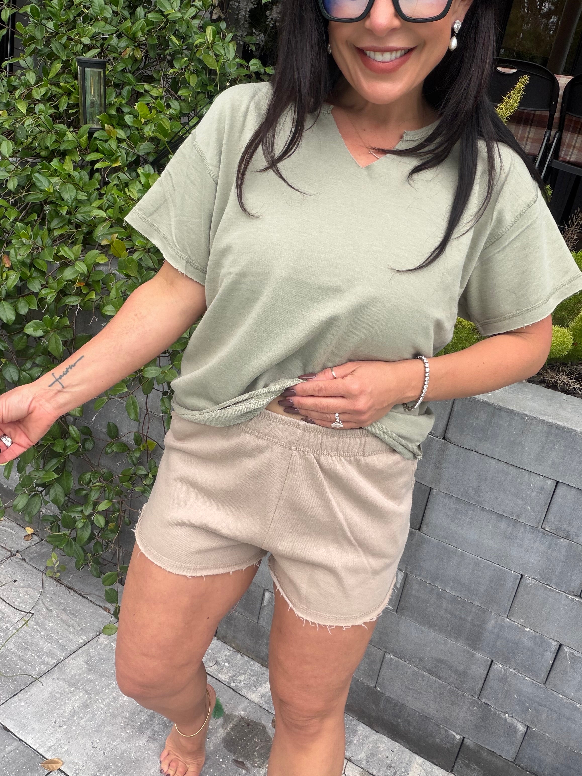 Sage Vintage Vneck Top