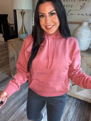 Heaven Soft Mauve Long Sleeve Hoodie