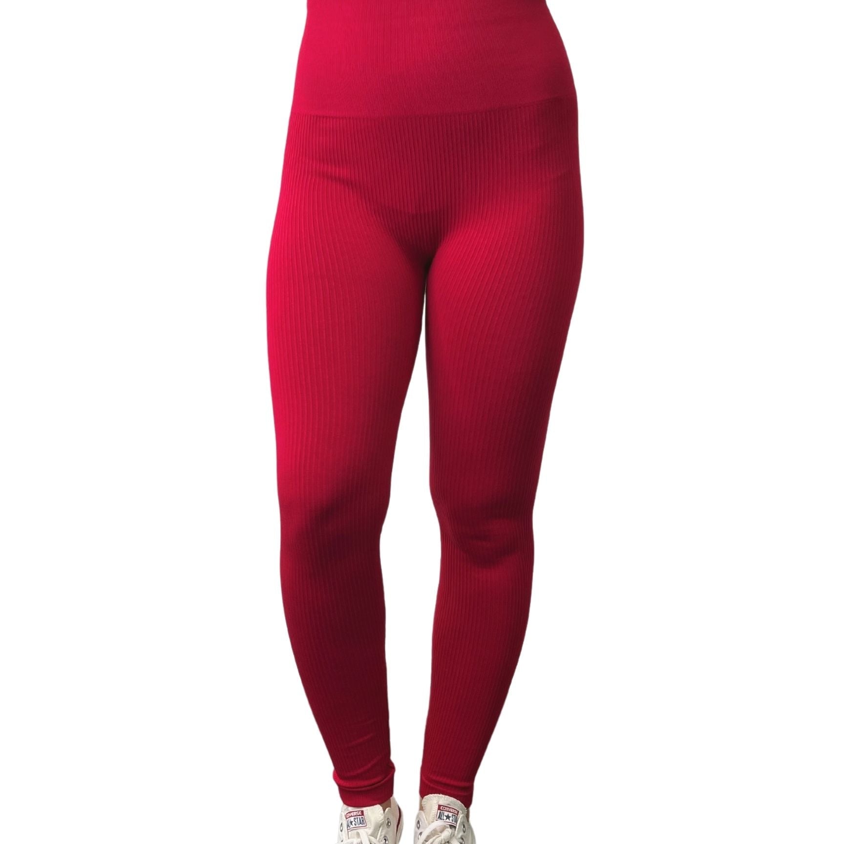 Ribbed High Waist Leggings (DW)