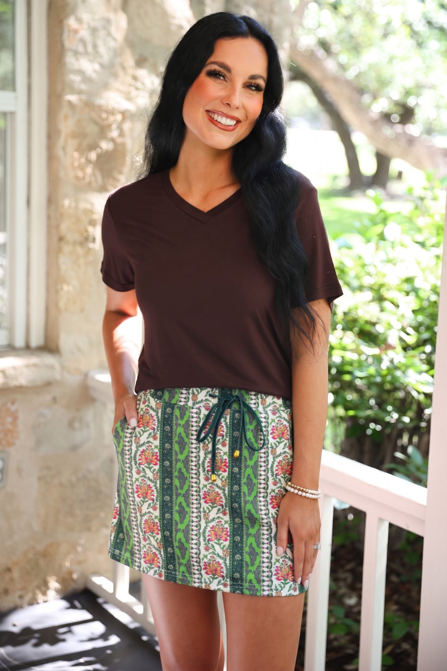 Paisley Manor Skort