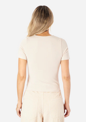 Short Sleeve Waist Length Top (DW)