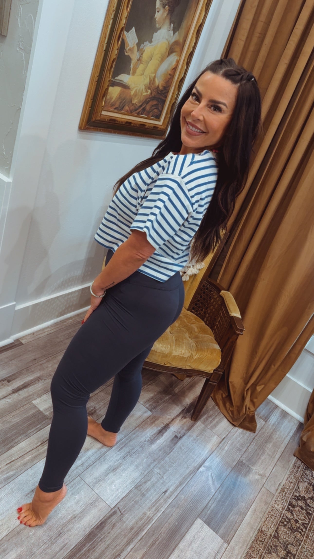 Navy Ultra Soft High Waist Leggings