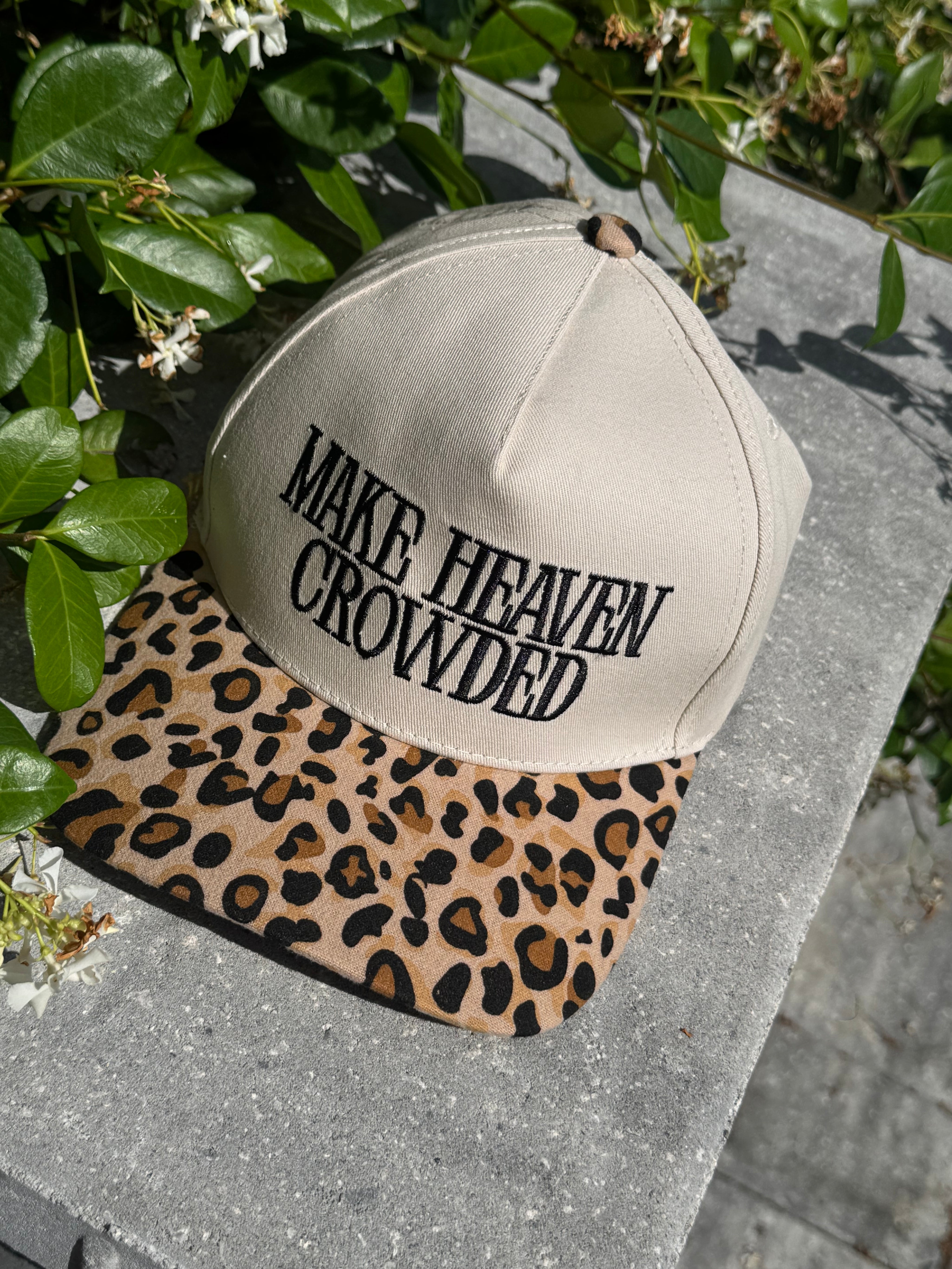 Make Heaven Crowded Cheetah Hat