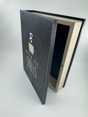 Hinged Wooden Spell Books Decor