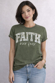 Faith Over Fear Graphic Tee