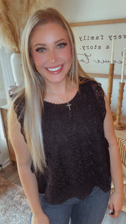 “Coachella here I come” Chic Crochet Lace Date Night Top