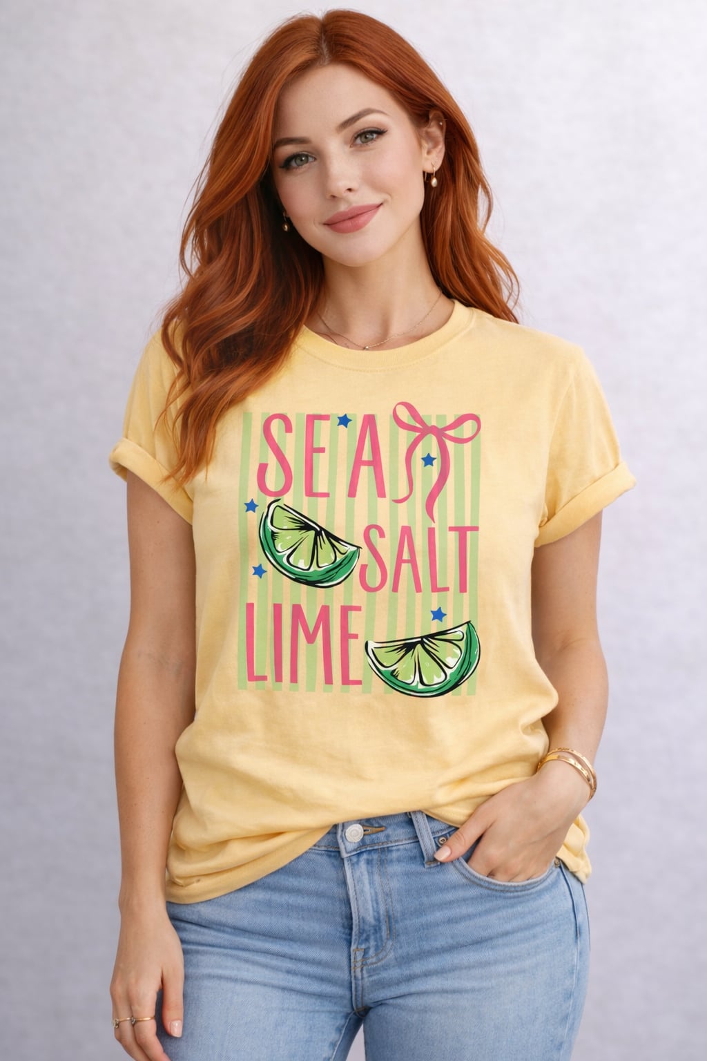 Sea Salt Lime Graphic Tee