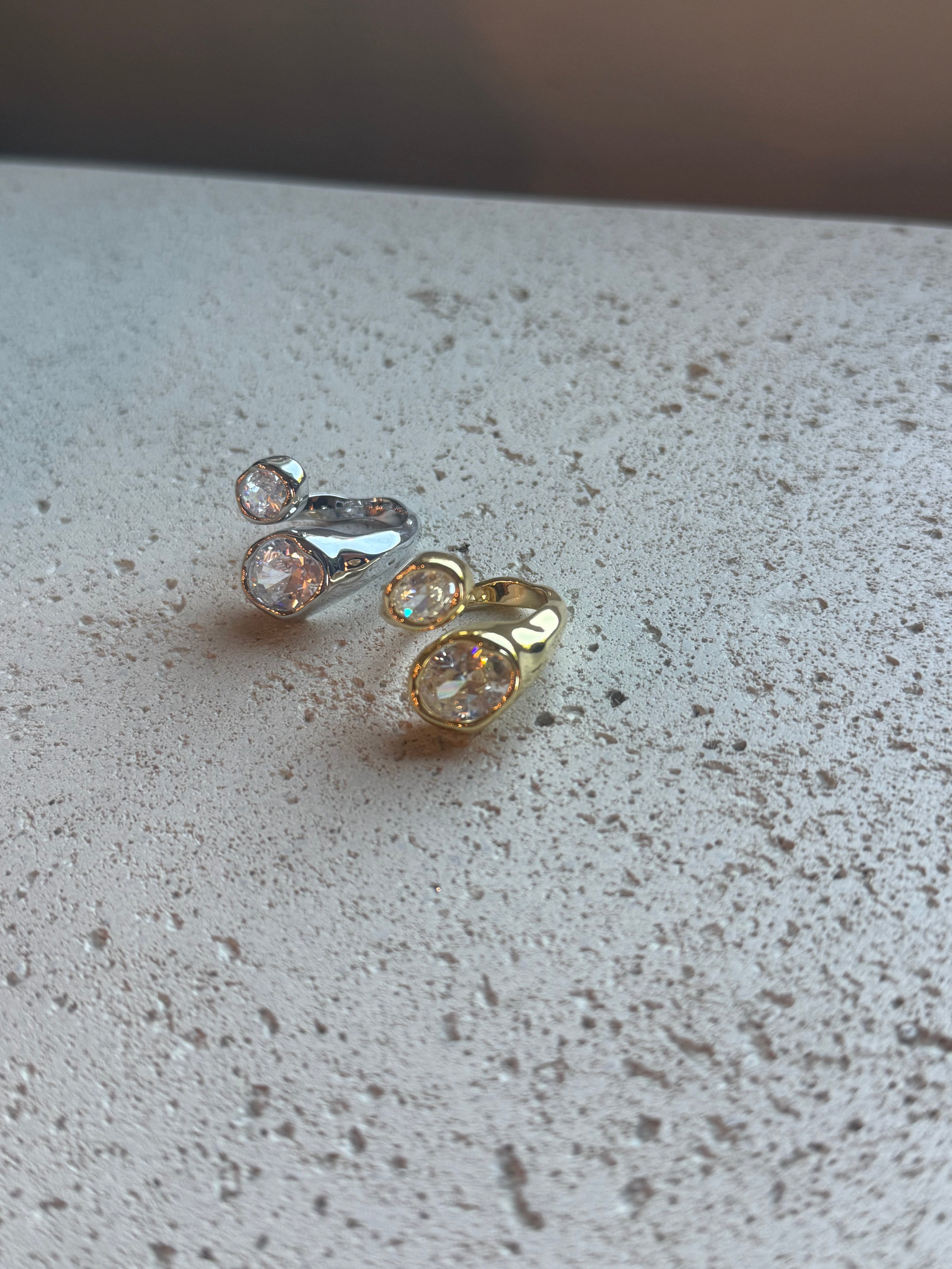 B.B.Lila Double Bling Ring
