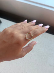 B.B.Lila Hearts Ring